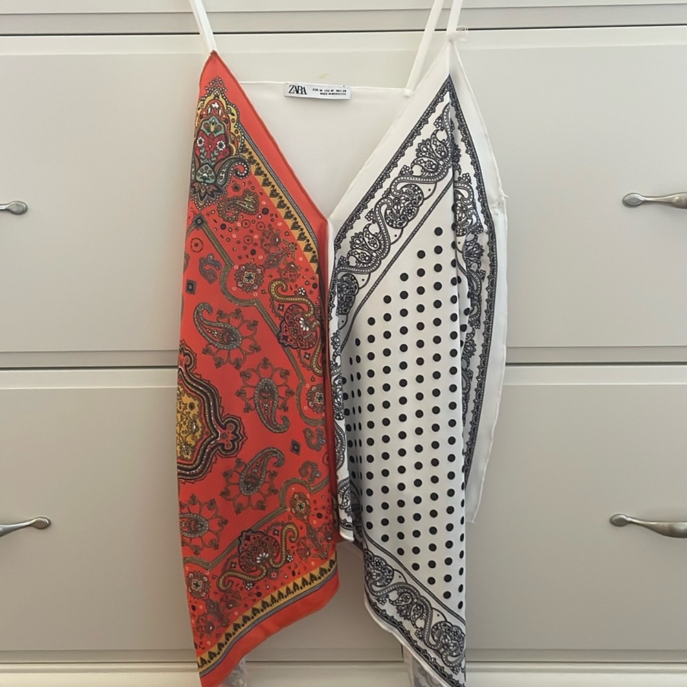 Zara Bandana Top